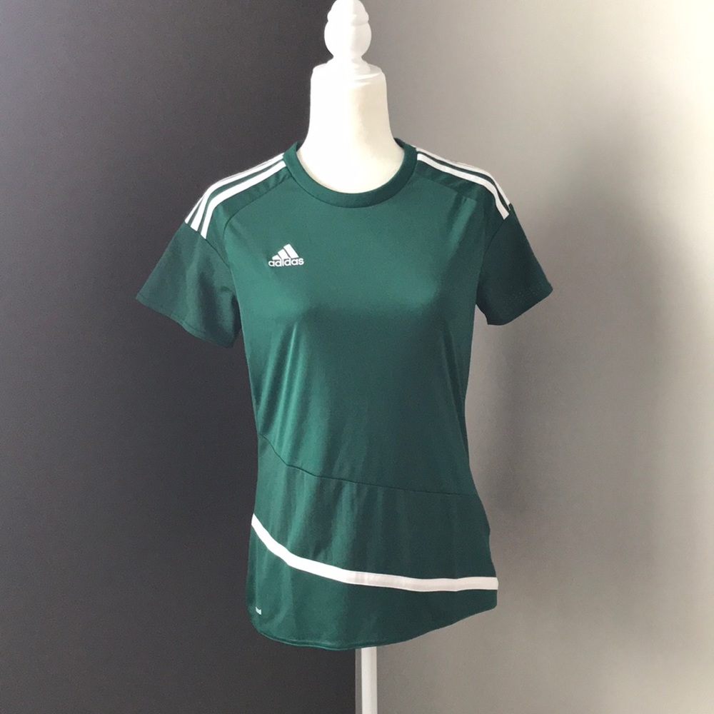 ADIDAS Climacool Green Athletic Tee